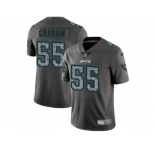 Youth Nike Philadelphia Eagles #55 Brandon Graham Gray Static NFL Vapor Untouchable Limited Jersey