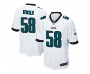 Youth Nike Philadelphia Eagles #58 Jordan Hicks white New Jerseys