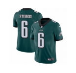 Youth Nike Philadelphia Eagles #6 Caleb Sturgis Vapor Untouchable Limited Midnight Green Team Color NFL Jersey
