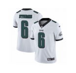 Youth Nike Philadelphia Eagles #6 Caleb Sturgis Vapor Untouchable Limited White NFL Jersey