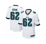 Youth Nike Philadelphia Eagles #62 Jason Kelce White NFL Jersey