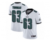 Youth Nike Philadelphia Eagles #63 Dallas Thomas White Vapor Untouchable Limited Player NFL Jersey