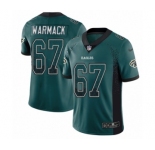 Youth Nike Philadelphia Eagles #67 Chance Warmack Limited Green Rush Drift Fashion NFL Jersey