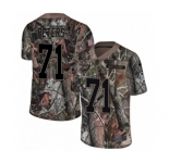 Youth Nike Philadelphia Eagles #71 Jason Peters Camo Rush Realtree Limited NFL Jersey