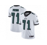 Youth Nike Philadelphia Eagles #71 Jason Peters Vapor Untouchable Limited White NFL Jersey