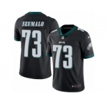 Youth Nike Philadelphia Eagles #73 Isaac Seumalo Limited Black Rush NFL Jersey