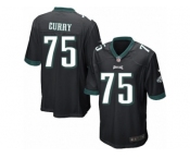 Youth Nike Philadelphia Eagles #75 Vinny Curry Black Alternate NFL Jersey