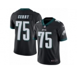 Youth Nike Philadelphia Eagles #75 Vinny Curry Limited Black Rush NFL Jersey
