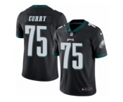 Youth Nike Philadelphia Eagles #75 Vinny Curry Limited Black Rush NFL Jersey