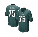 Youth Nike Philadelphia Eagles #75 Vinny Curry Midnight Green Team Color NFL Jersey