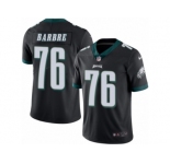 Youth Nike Philadelphia Eagles #76 Allen Barbre Limited Black Rush NFL Jersey