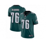 Youth Nike Philadelphia Eagles #76 Allen Barbre Vapor Untouchable Limited Midnight Green Team Color NFL Jersey