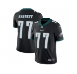 Youth Nike Philadelphia Eagles #77 Michael Bennett Black Alternate Stitched NFL Vapor Untouchable Limited Jersey
