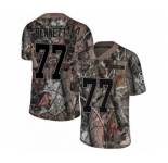 Youth Nike Philadelphia Eagles #77 Michael Bennett Camo Rush Realtree Limited NFL Jersey