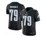 Youth Nike Philadelphia Eagles #79 Brandon Brooks Limited Black Rush NFL Jersey