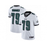 Youth Nike Philadelphia Eagles #79 Brandon Brooks Vapor Untouchable Limited White NFL Jersey