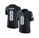 Youth Nike Philadelphia Eagles #8 Donnie Jones Limited Black Rush NFL Jersey