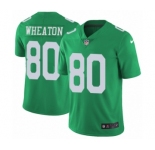 Youth Nike Philadelphia Eagles #80 Markus Wheaton Limited Green Rush Vapor Untouchable NFL Jersey
