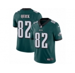 Youth Nike Philadelphia Eagles #82 Mike Quick Vapor Untouchable Limited Midnight Green Team Color NFL Jersey