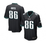 Youth Nike Philadelphia Eagles #86 Zach Ertz Game Black Alternate NFL Jersey