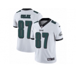 Youth Nike Philadelphia Eagles #87 Brent Celek Vapor Untouchable Limited White NFL Jersey