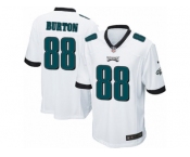 Youth Nike Philadelphia Eagles #88 Trey Burton Game White NFL Jersey