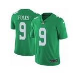 Youth Nike Philadelphia Eagles #9 Nick Foles Limited Green Rush NFL Jersey