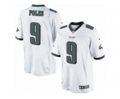 Youth Nike Philadelphia Eagles #9 Nick Foles Limited White NFL Jersey