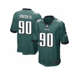 Youth Nike Philadelphia Eagles #90 Marcus Smith II Game Midnight Green Team Color NFL Jersey