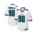Youth Nike Philadelphia Eagles #90 Marcus Smith II Game White NFL Jersey