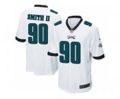 Youth Nike Philadelphia Eagles #90 Marcus Smith II Game White NFL Jersey