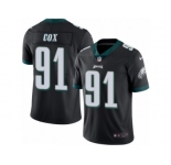 Youth Nike Philadelphia Eagles #91 Fletcher Cox Limited Black Rush NFL Jersey