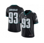 Youth Nike Philadelphia Eagles #93 Timmy Jernigan Limited Black Rush NFL Jersey