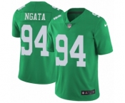 Youth Nike Philadelphia Eagles #94 Haloti Ngata Limited Green Rush Vapor Untouchable NFL Jersey
