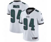 Youth Nike Philadelphia Eagles #94 Haloti Ngata White Vapor Untouchable Limited Player NFL Jersey