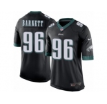 Youth Nike Philadelphia Eagles #96 Derek Barnett Limited Black Alternate NFL Jersey