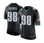 Youth Nike Philadelphia Eagles #98 Connor Barwin Black Alternate NFL Jersey