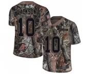 Youth Philadelphia Eagles #10 DeSean Jackson Camo Rush Realtree Limited Football Jersey