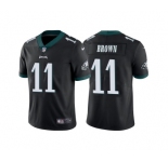 Youth Philadelphia Eagles #11 A. J. Brown Black Vapor Untouchable Limited Stitched Football Jersey