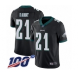 Youth Philadelphia Eagles #21 Ronald Darby Black Alternate Vapor Untouchable Limited Player 100th Season Football Jersey