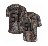 Youth Philadelphia Eagles #51 Zach Brown Camo Rush Realtree Limited Football Jersey