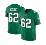 Youth Philadelphia Eagles #62 Jason Kelce Green 2023 F.U.S.E. Stitched Football Jersey