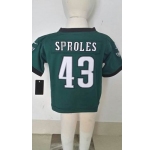 nike kids nfl philadelphia eagles #43 sproles green[nike][sproles]