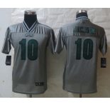 nike youth nfl jerseys  philadelphia eagles #10 jackson grey[nike vapor]