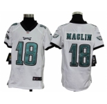 nike youth nfl jerseys philadelphia eagles #18 jeremy maclin white[nike]