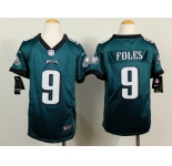 nike youth nfl jerseys philadelphia eagles #9 foles green[nike]