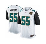 Men Nike Jacksonville Jaguars #55 Lerentee McCray Game White NFL Jersey