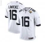 Men's Jacksonville Jaguars #16 Lawrence Game White 2021 New Football Jersey