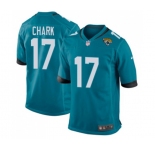Men's Jacksonville Jaguars #17 DJ Chark Game Black Alternate Football Jersey