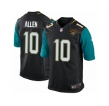 Men's Nike Jacksonville Jaguars #10 Brandon Allen Game Black Alternate NFL Jersey